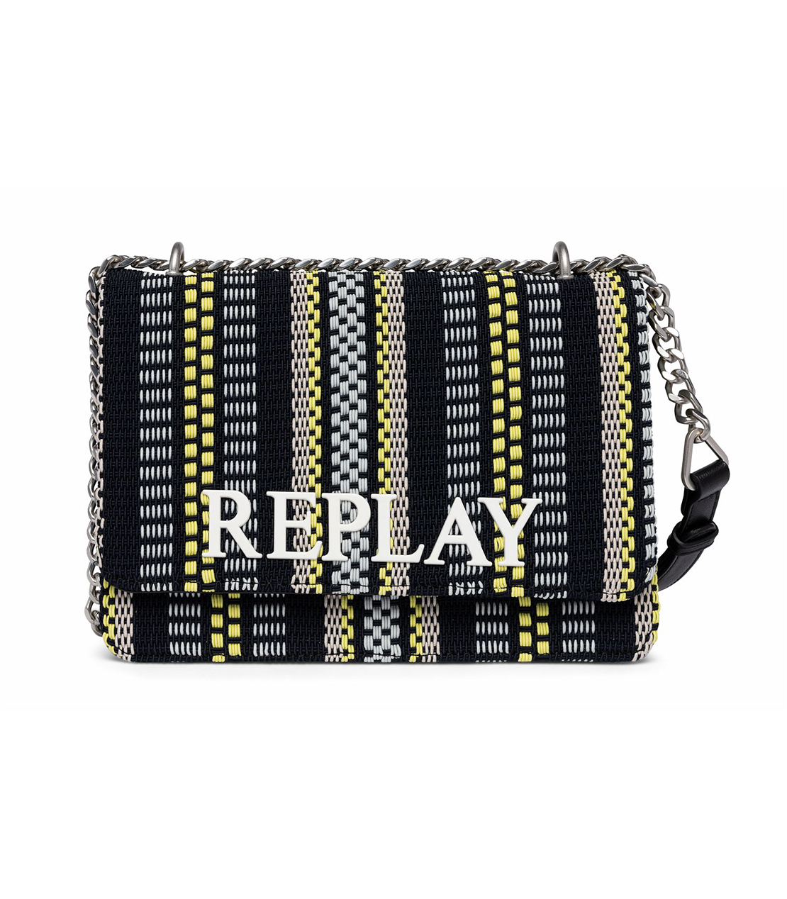 インターレースショルダーバッグ 詳細画像 ブラック 3